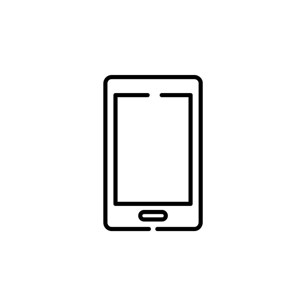 Illustration of mobile vector