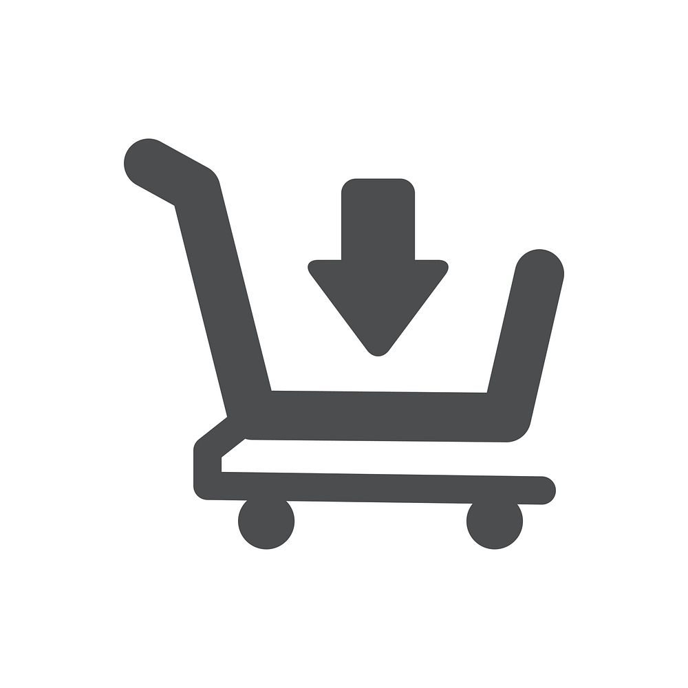 Illustration of shopping online vector