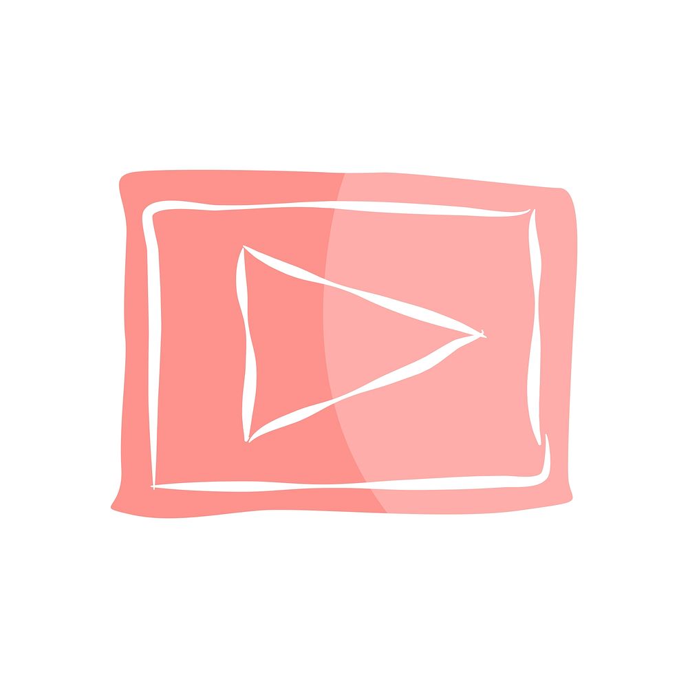 Illustration of play button vector | Free Vector - rawpixel