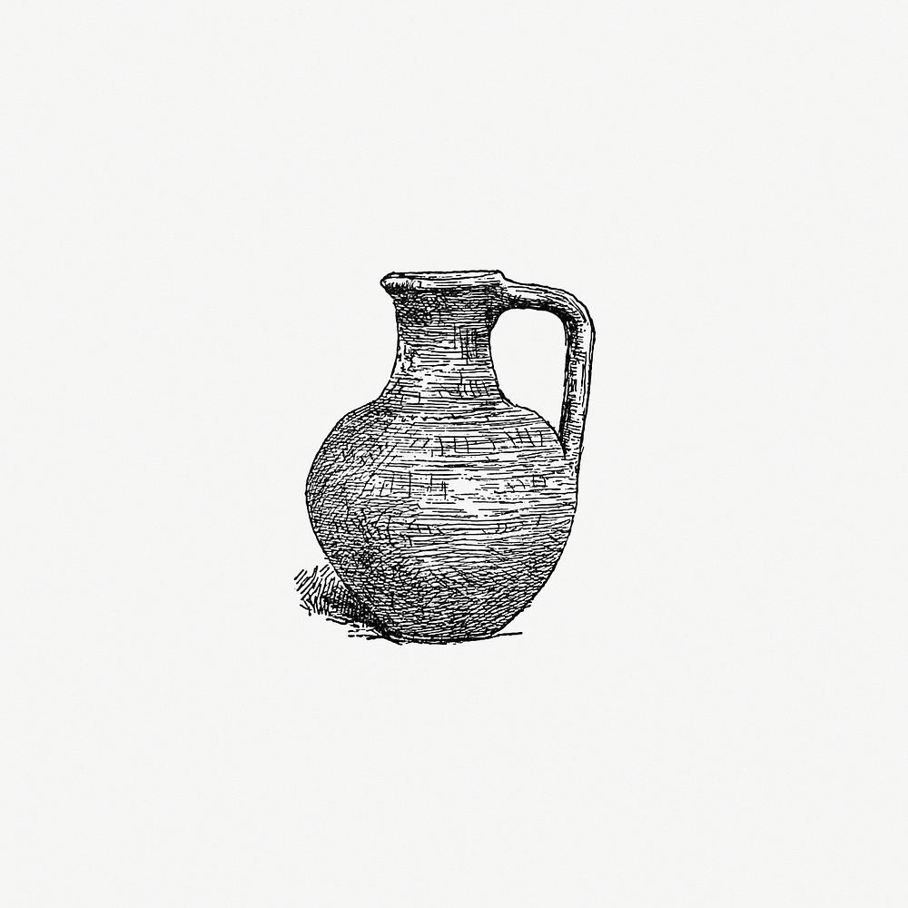 Antique pottery from Angouleme, History, Institutions And Monuments. L.P (1885). Original from the British Library.…