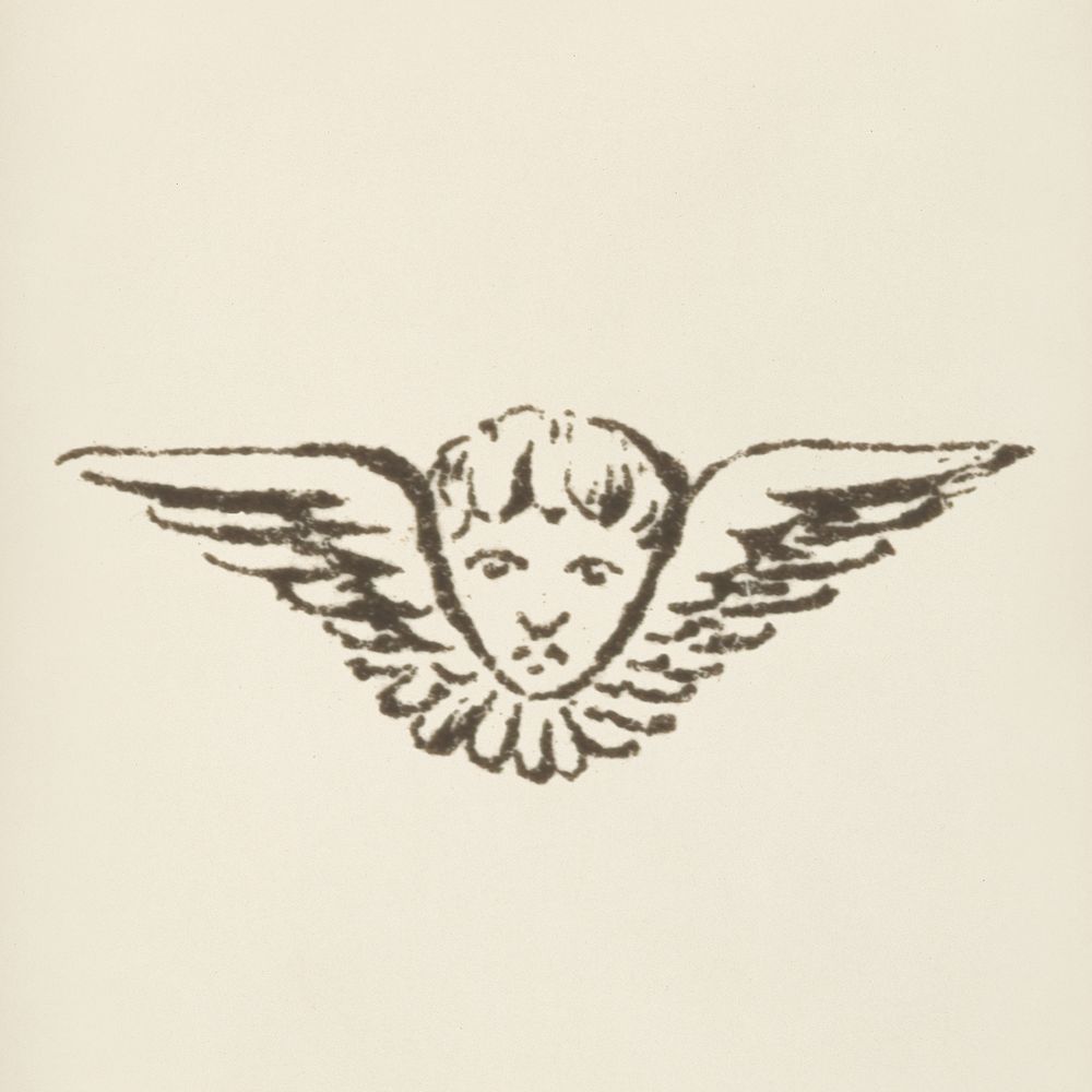 Harpy icon from L'ornement Polychrome (1888) by Albert Racinet (1825&ndash;1893). Digitally enhanced from our own original…