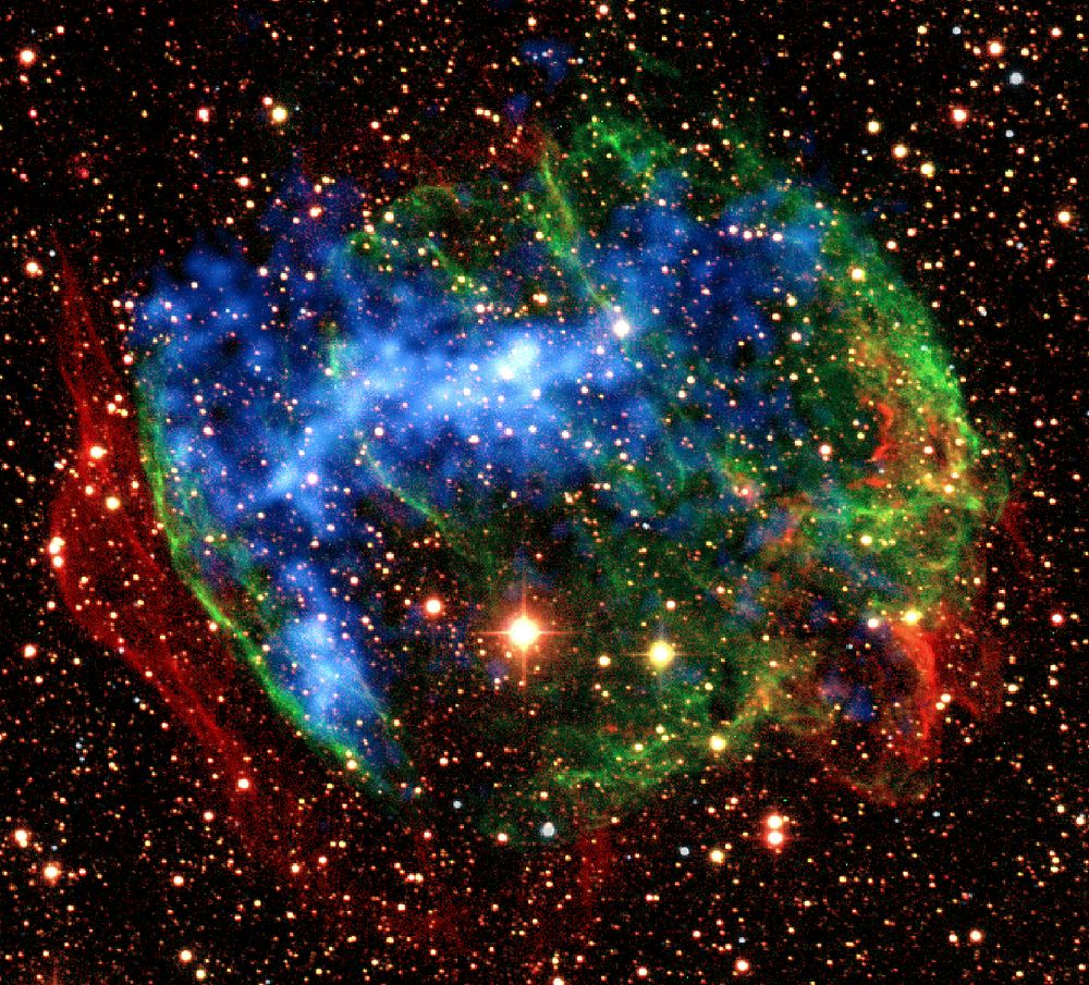 Supernova Remnant W49B. Original from NASA. Digitally enhanced by rawpixel.