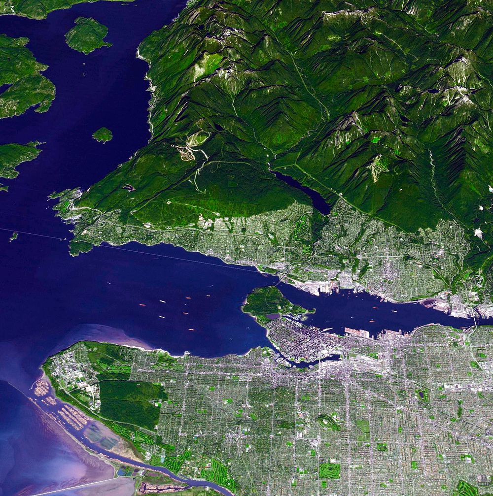 On Feb. 12, 2010, the 21st Winter Olympic Games opened in the city of Vancouver, British Columbia, Canada. NASA's Terra…