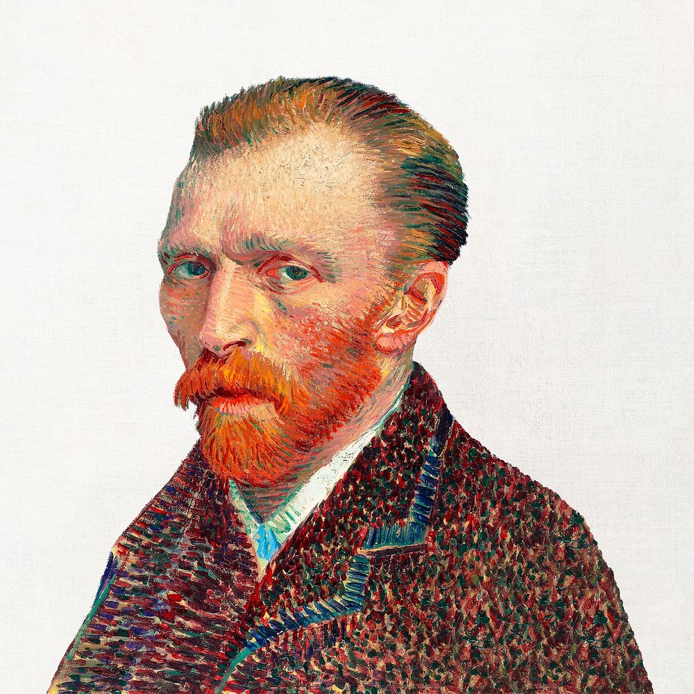 Van Gogh clipart, famous painting psd, remastered by rawpixel