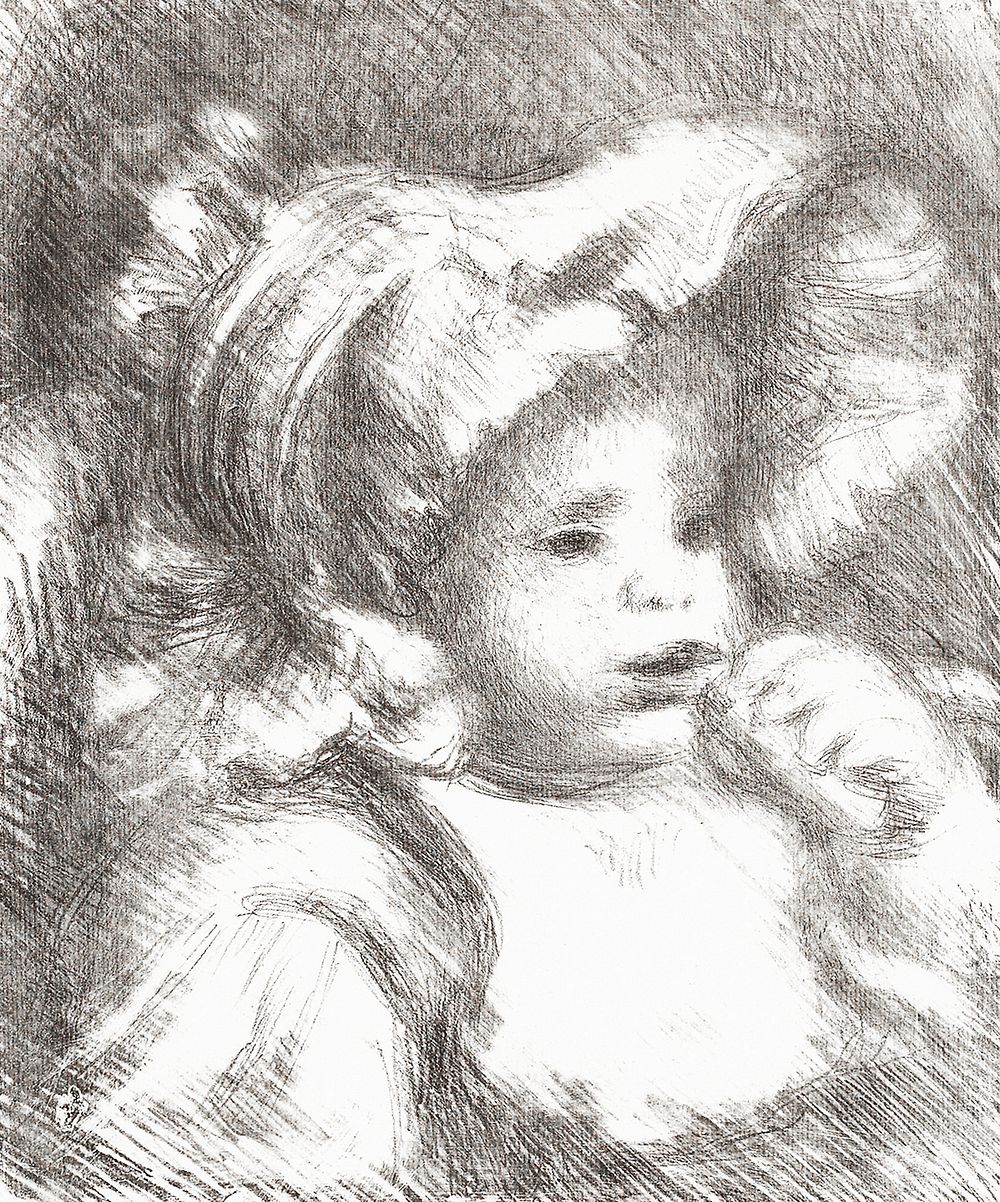 Child with a Biscuit (Jean Renoir) (1898&ndash;1899) by Pierre-Auguste Renoir. Original from The Art Institute of Chicago.…