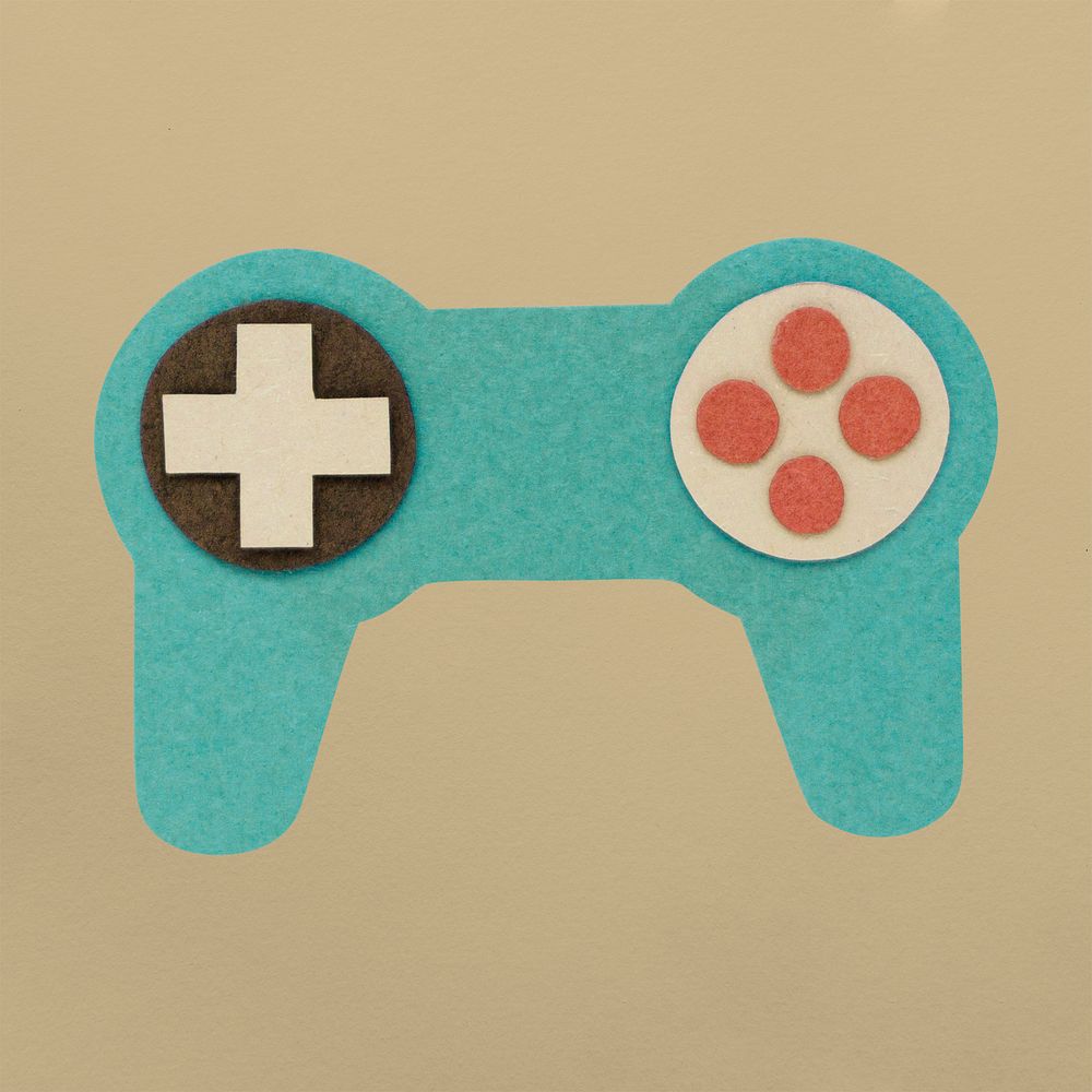 Illustration of a game controller