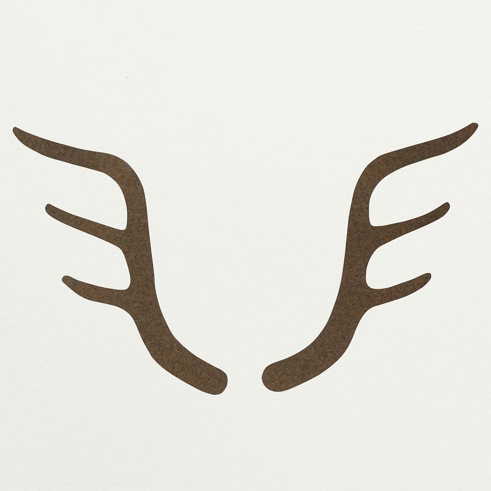 Illustration of deer antlers