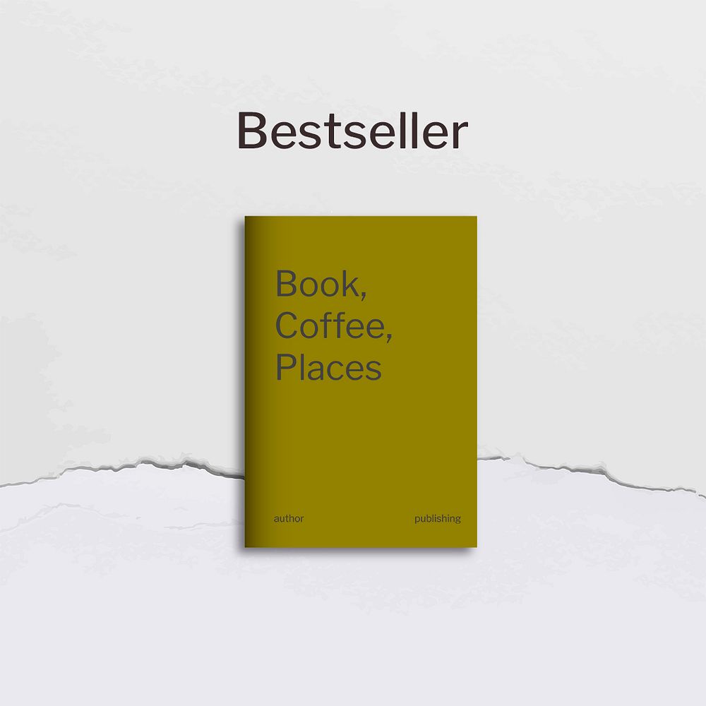 Bestseller free ebook template psd application ad ripped paper craft social media post