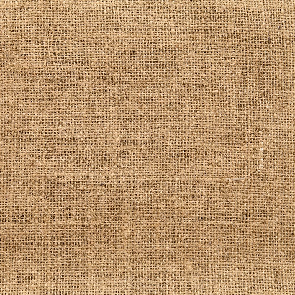 Burlap sack texture background, brown fabric design