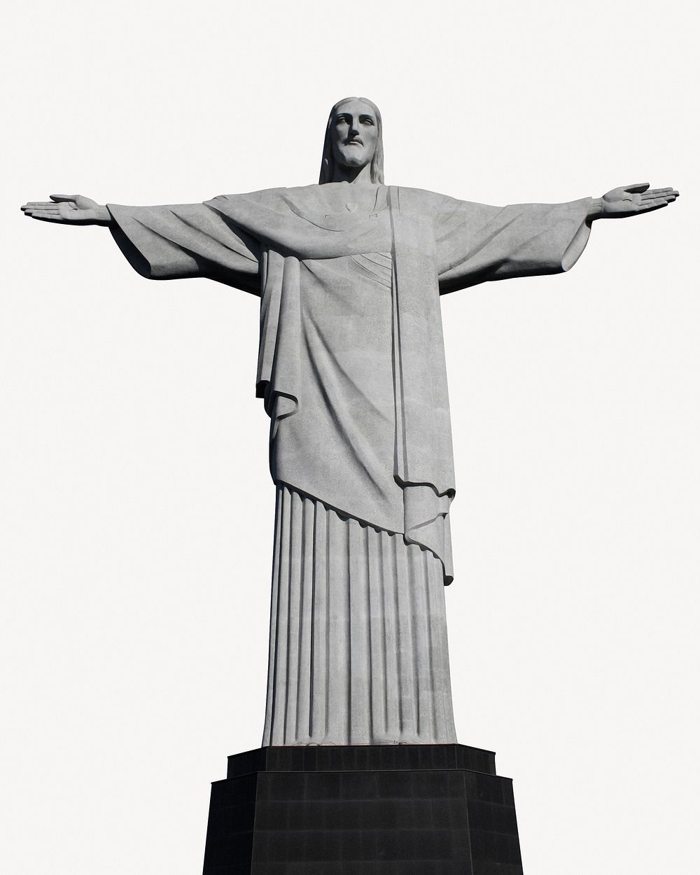 Christ the Redeemer, Jesus Christ statue in Rio de Janeiro psd