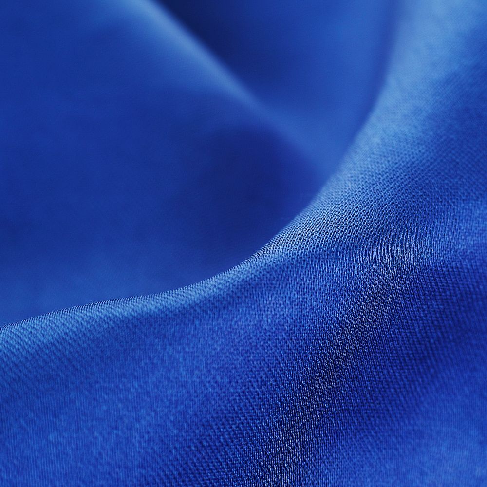 Blue fabric texture background, abstract design