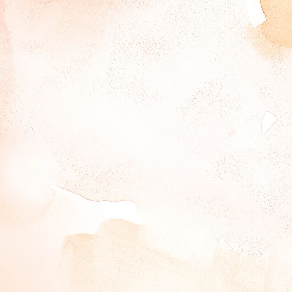 Abstract orange watercolor background, aesthetic design