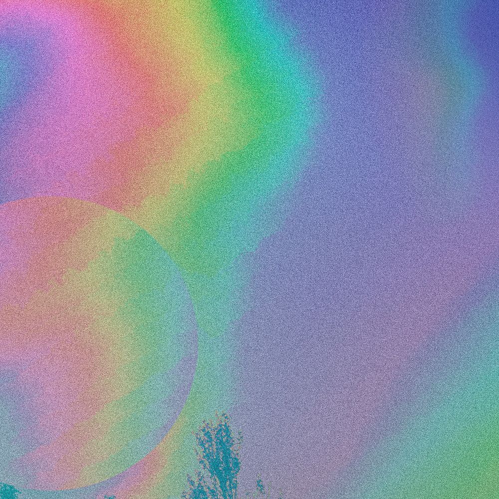 Retro iridescent background, holographic aesthetic | Free Photo - rawpixel