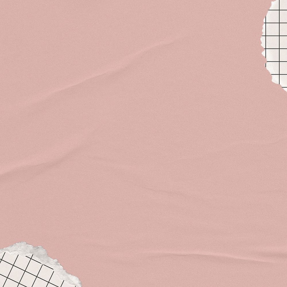 Feminine pink background, wrinkled paper texture