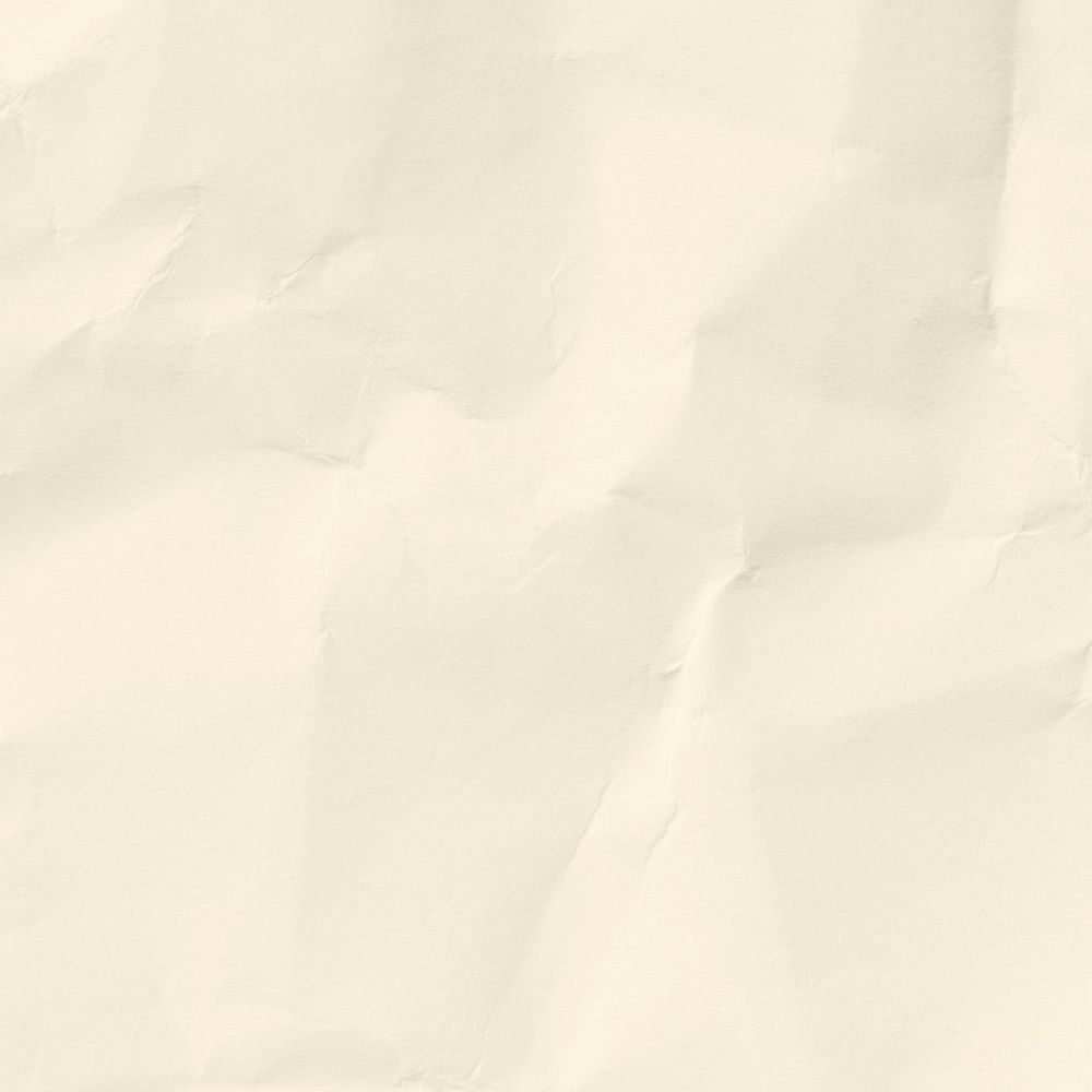 Crumpled beige paper texture background