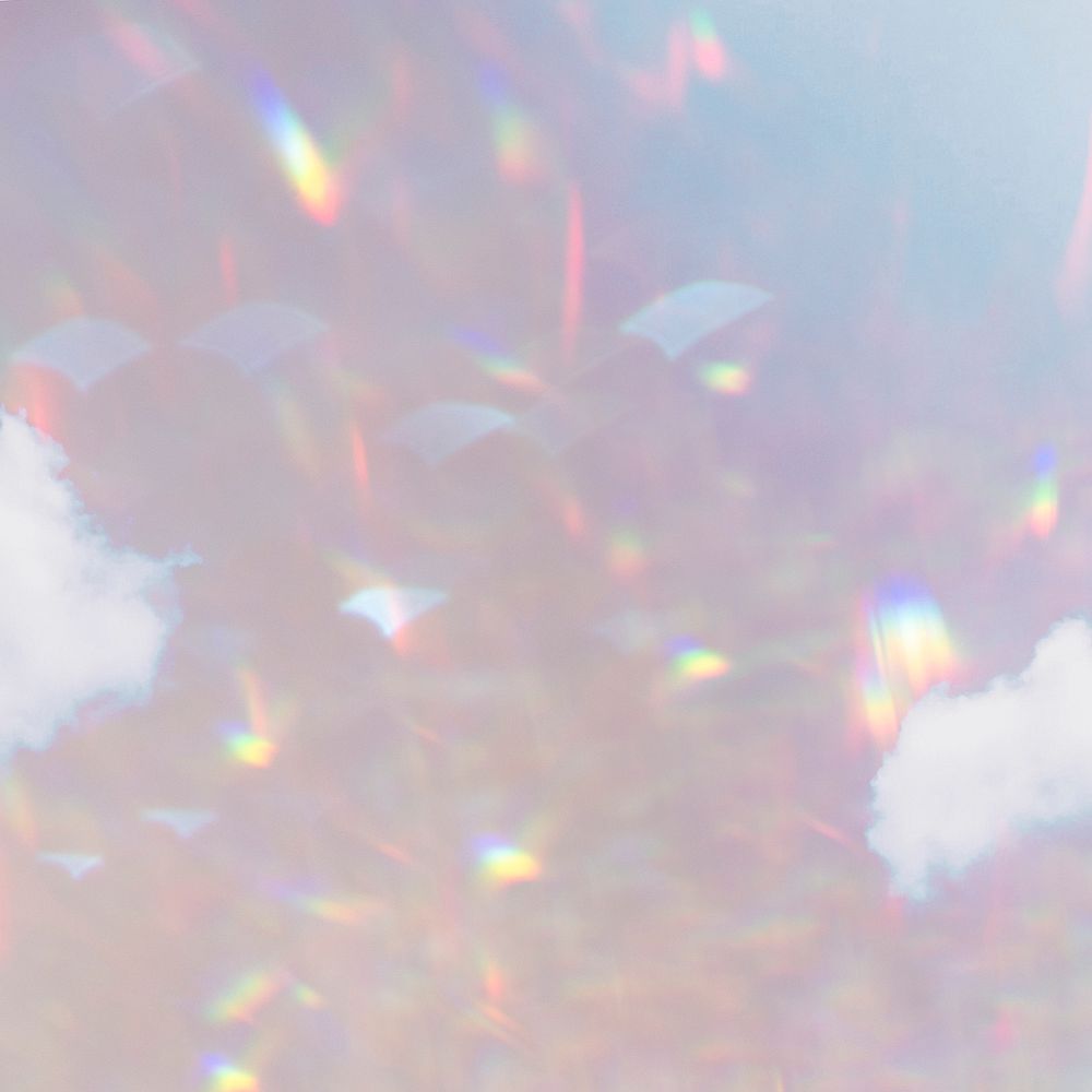 Shiny cloudy holographic background design 