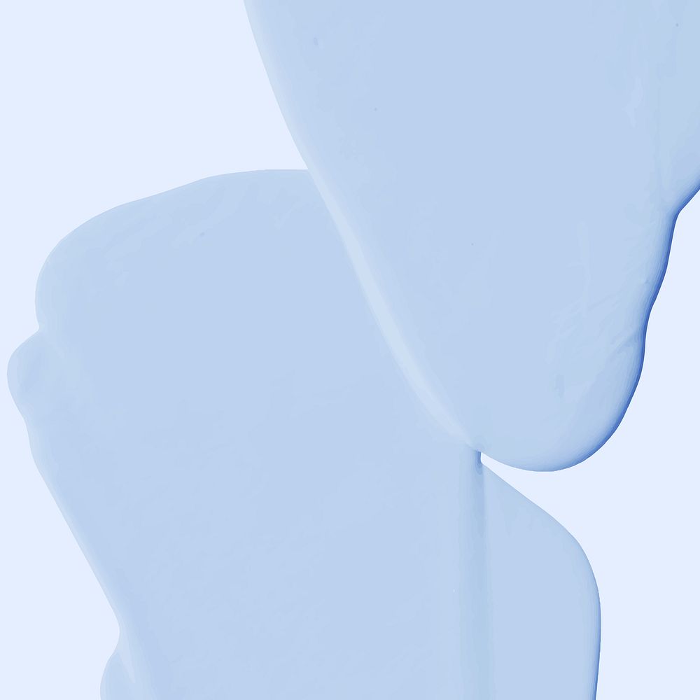 Light blue acrylic paint vector design space