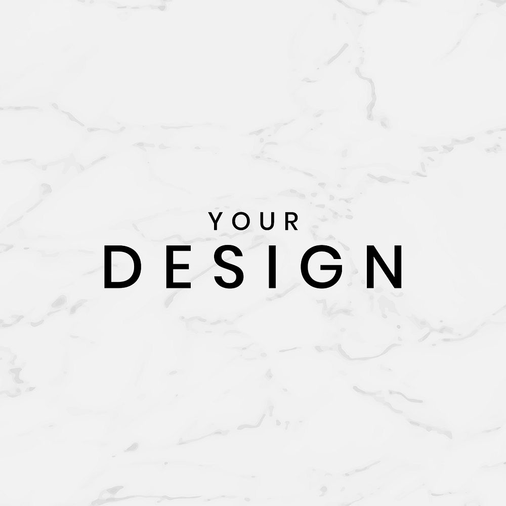 Your design typography template on white texture