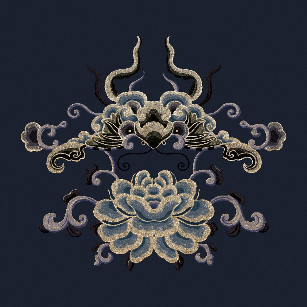 Chinese art decorative ornament illustration