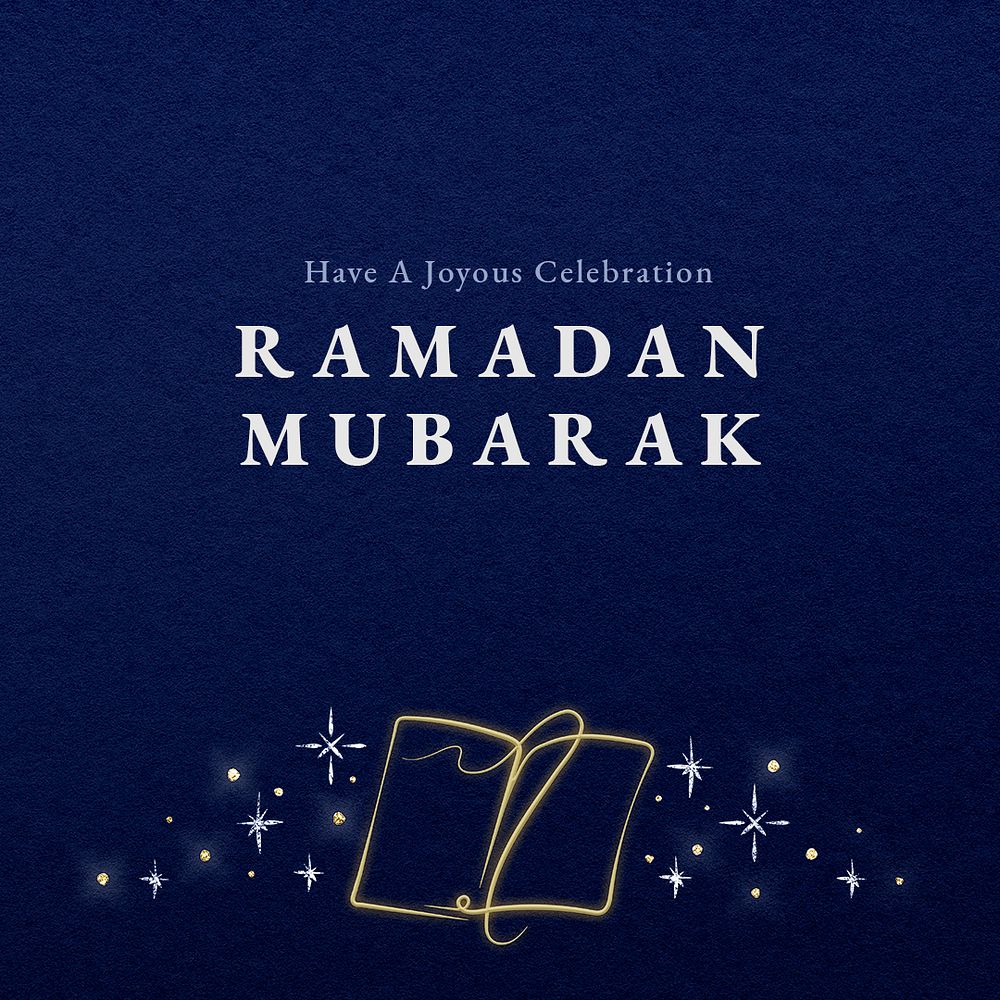 Editable ramadan template psd for social media post with tome