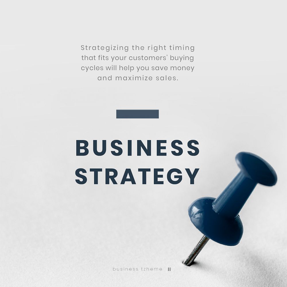 Business marketing strategy psd editable template
