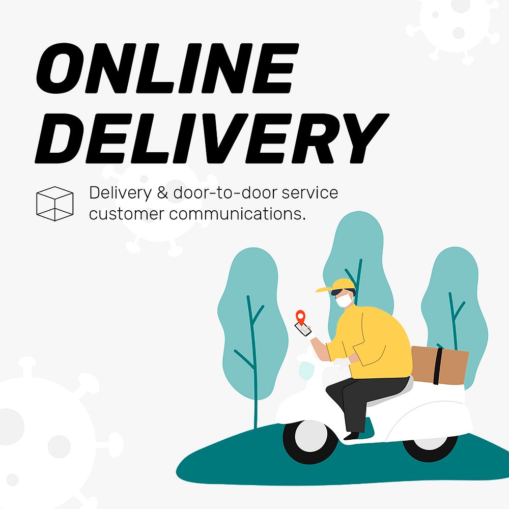 Online delivery psd door to door customer service