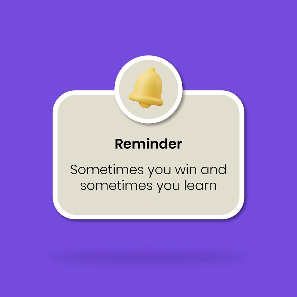 Reminder social media post template, Premium Vector Template rawpixel