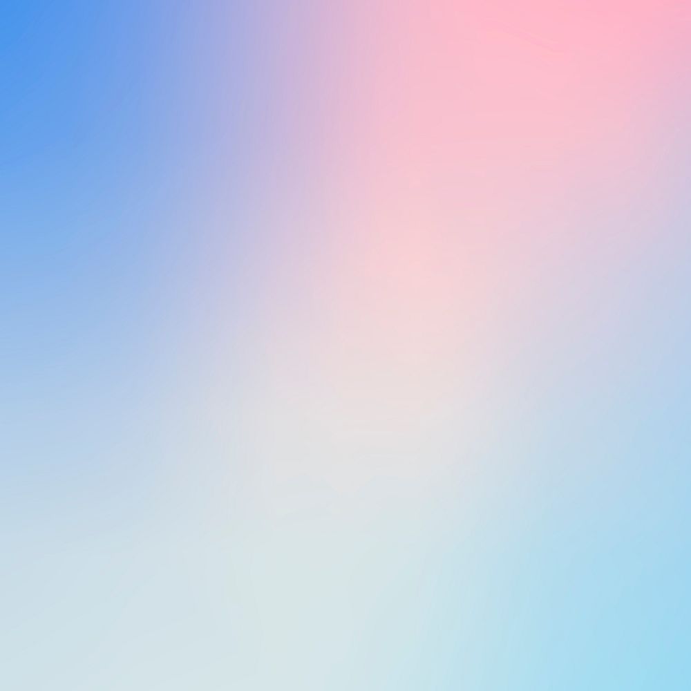 Holographic pastel background, blue gradient design