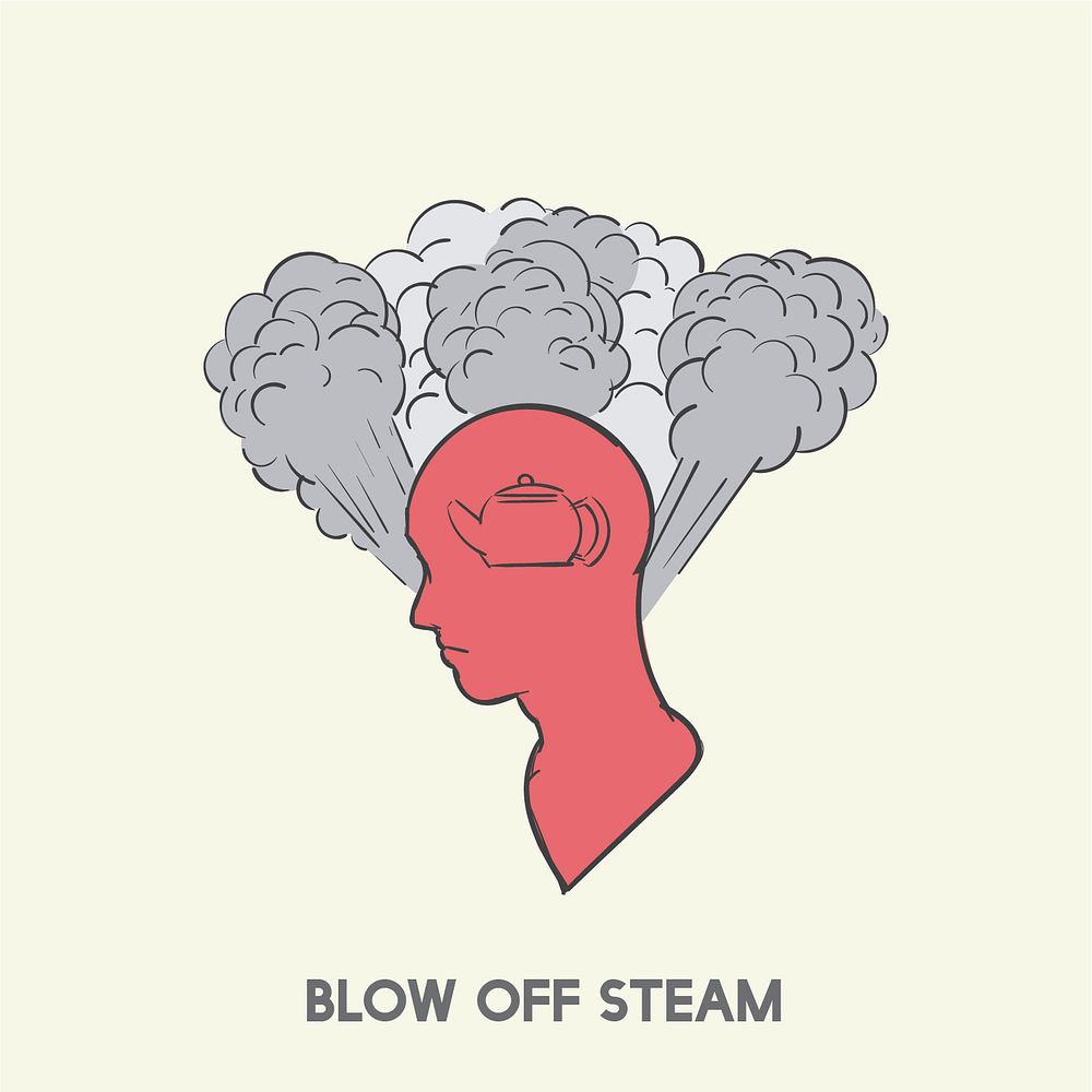 Blow off steam