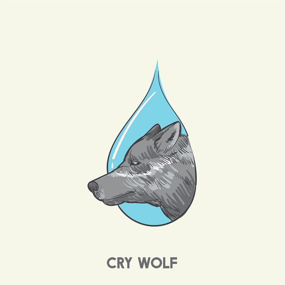 wolf crying