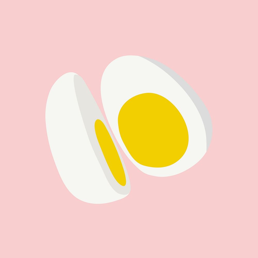 Eggs realistic illustration, healthy food
