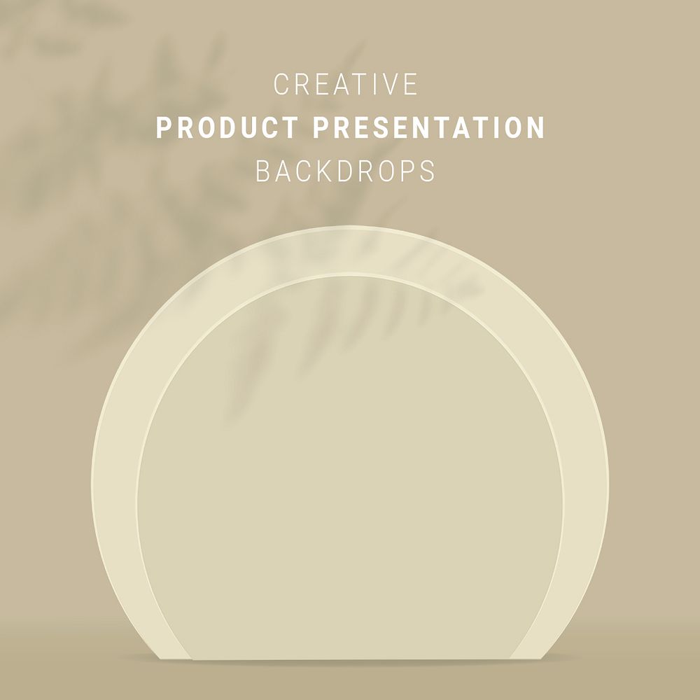 Product presentation background template psd in minimal style