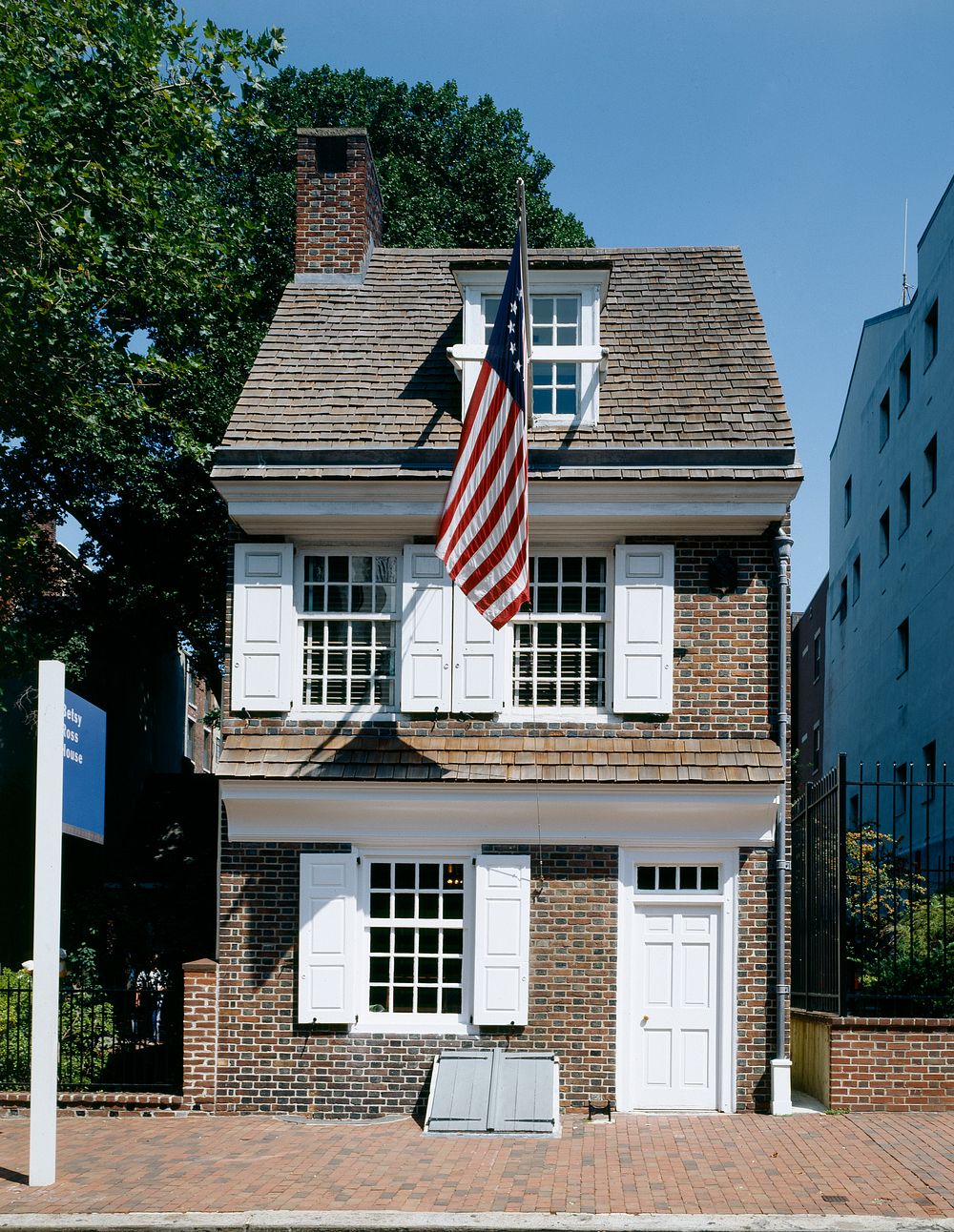 Betsy Ross House in Philadelphia, Pennsylvania. 