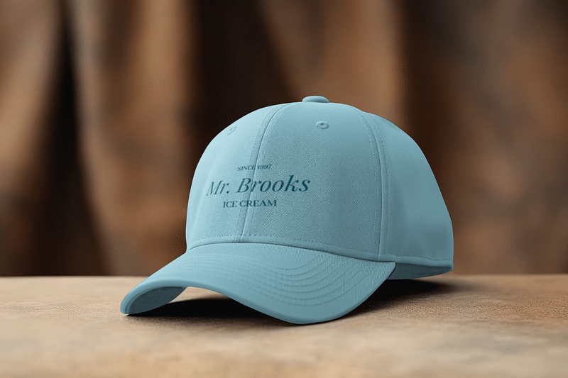 Editable cap apparel mockup clothing fashion design