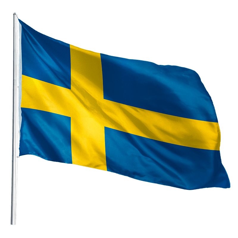 animated swedish flag