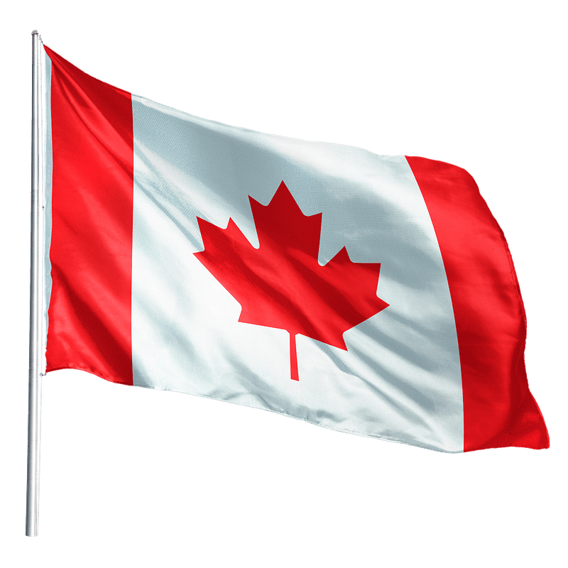 Canadian Flag Png 9077