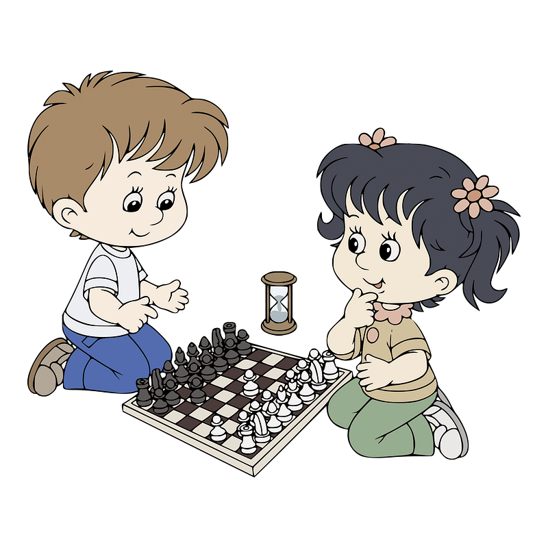 Children Chess Stock Illustrations – 1,386 Children Chess Stock
