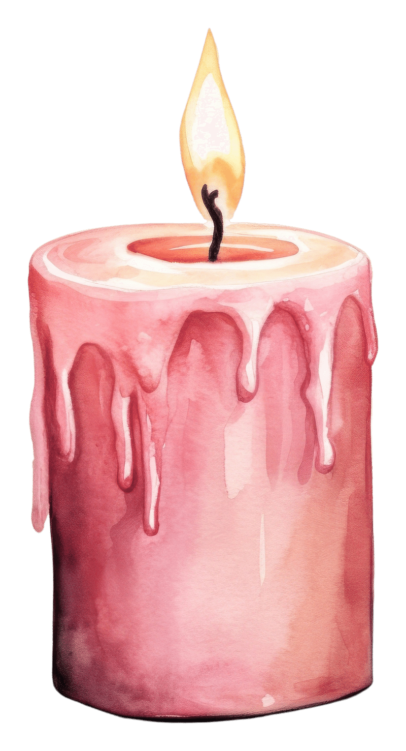candle drawing