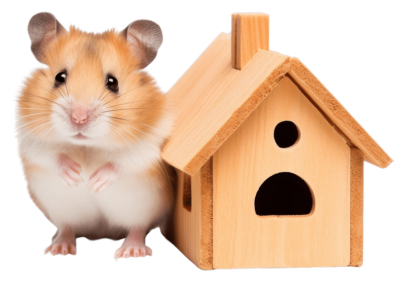 Ha White Transparent, The Hamster Who Has Spent A Lifetime With Nut Has His  Back To The Audience, Pet, Animal, Hamster PNG Image For Free Download