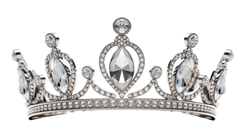 silver crown png