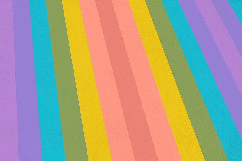 Rainbow Stripe - Rainbow Stripe Transparent Background PNG