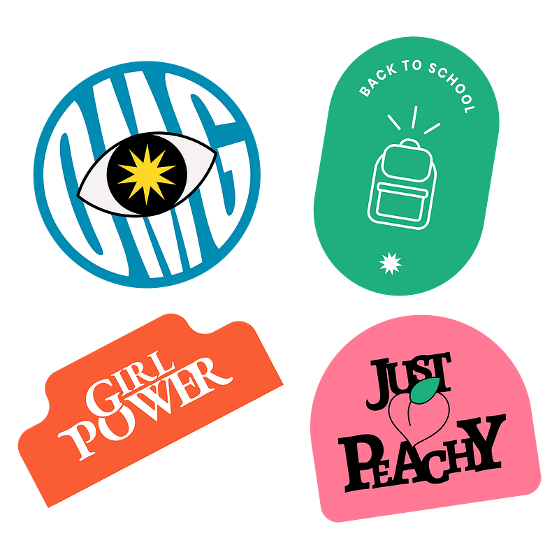 Girl Power Badges 