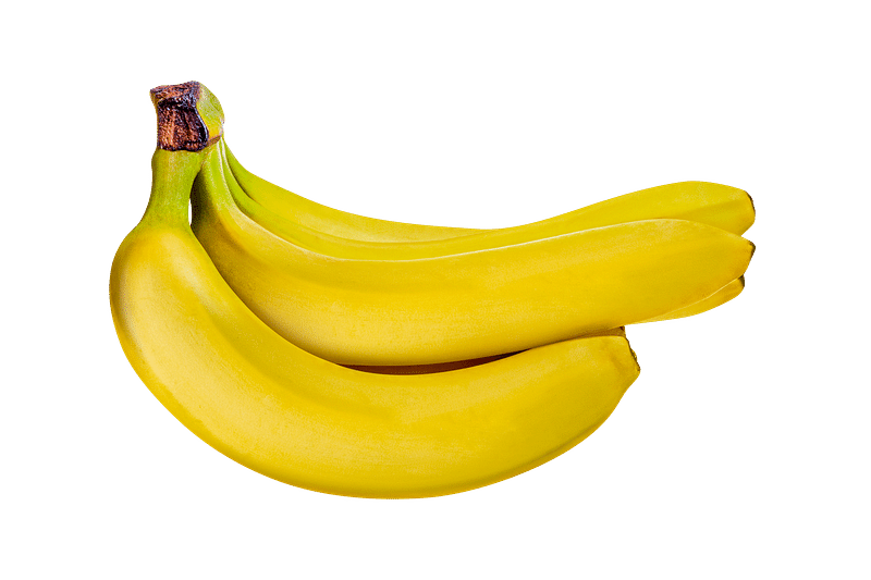 Banana Bunch Clipart Transparent PNG Hd, A Bunch Of Yellow Fresh Bananas  Placed Upwards, A String, Upward, Placed PNG Image For Free Download