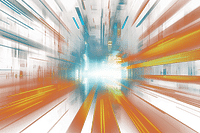 PNG Abstract yellow light burst explosion motion city transportation. AI generated Image by rawpixel.