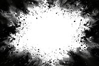 PNG Splattered monochrome exploding astronomy. AI generated Image by rawpixel.